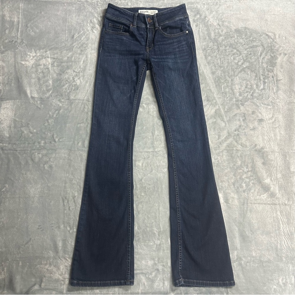 BKE Audrey jeans womens 25x33.5 Slim Fit Mid Rise Bootcut
